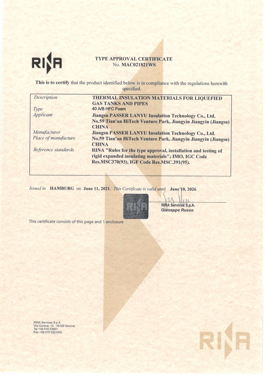 RINA-TYPE APPROVAL CERTIFICATE (scan)